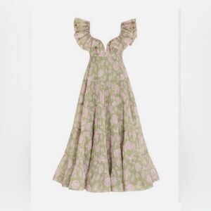 Zimmermann Lovestruck Pleated Gown